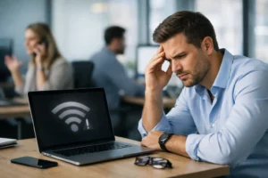 Perch&eacute; il wifi aziendale cade durante il lavoro